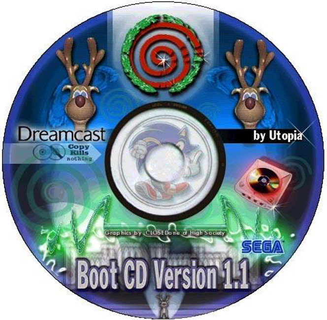 Sega Dreamcast BootCD Game Covers Box Scans Box Art CD Labels Cart Labels